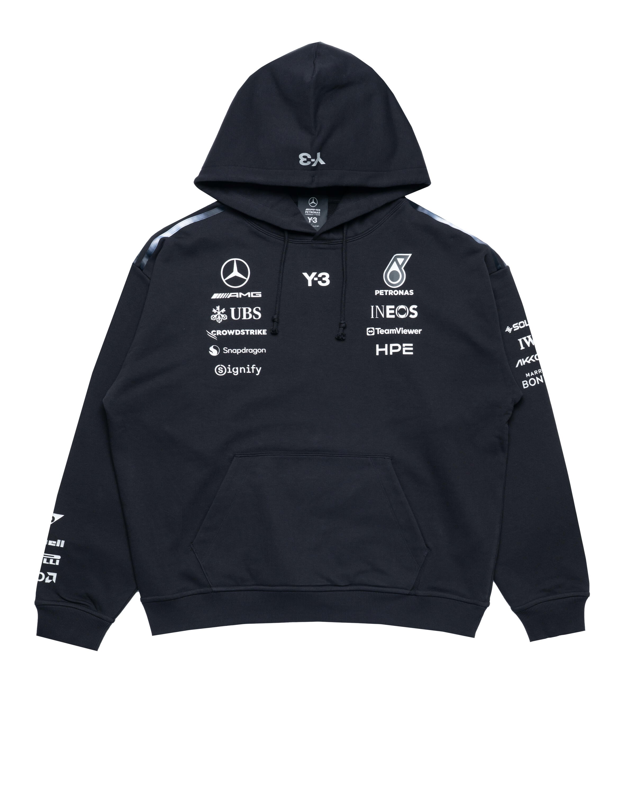 Y-3 F1 TEAM HOODIE パーカー　L Y-3 x MERCEDES - AMG PETRONAS FORMULA 1 TEAM HOODIE | KR2392